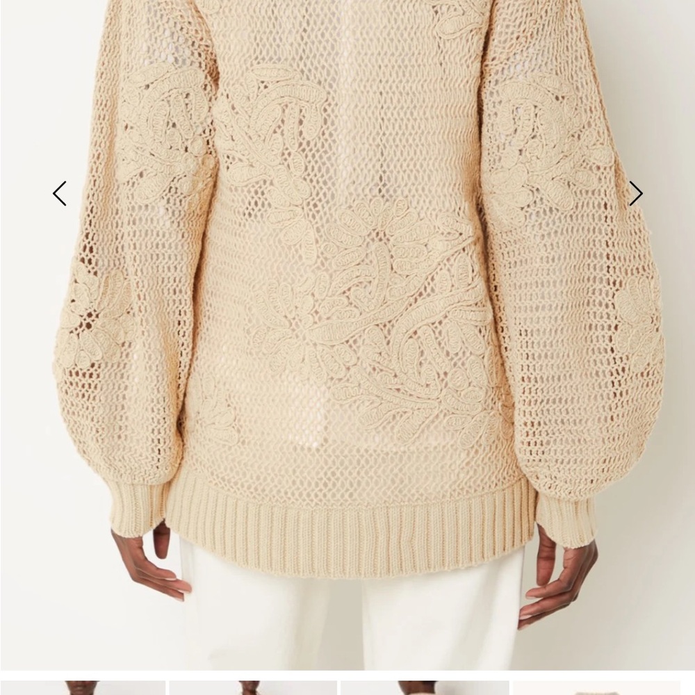 FARM Rio Embroidered Cotton Cardigan - Picture 10 of 13